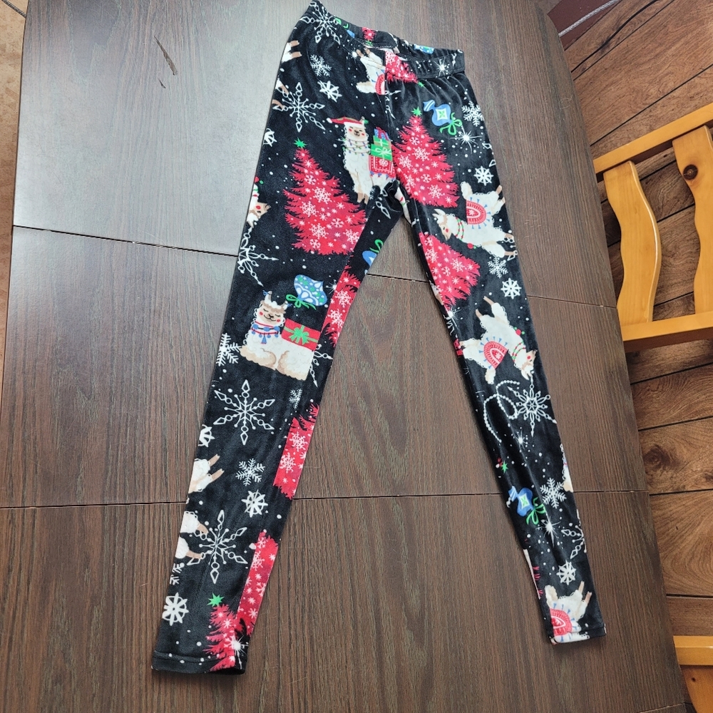 Holiday Llama Leggings